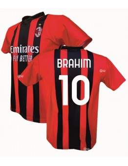 Maglia Brahim 10 Ac Milan 2021/22  bimbo adulto replica ufficiale Autorizzata